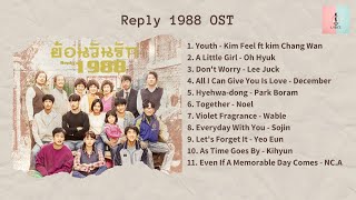 FULL ALBUM  Reply 1988 OST 응답하라 OST [upl. by Yenettirb136]