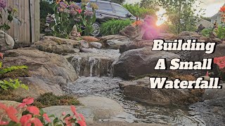 Building A Small Pondless Waterfall [upl. by Louise]