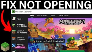 Fix Minecraft Launcher Not Working  Fix Minecraft Launcher Update Not Opening [upl. by Sel]