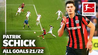 Patrik Schick  All Goals 202122 so far [upl. by Eerac]