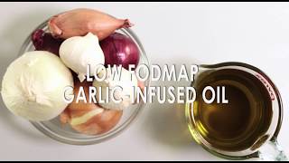 Low FODMAP Certified Garlic Infused OIl Recipe [upl. by Llehsam]