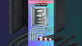 Conduiting of Interposing Relay Panel electrical electricalcomponent [upl. by Tobias]