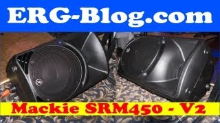 Mackie SRM450v2 Speakers Review [upl. by Brian]