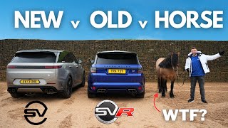 Range Rover Sport SV v SVR The Ultimate SUV FaceOff [upl. by Osmo]