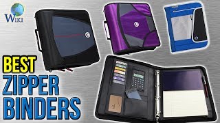 8 Best Zipper Binders 2017 [upl. by Retsila707]