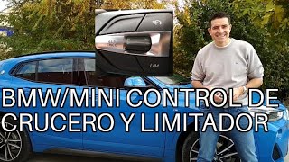 BMWMini control de crucero y limitador de velocidad cómo funciona [upl. by Ahsii]