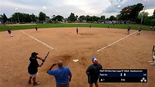 Players Inc vs Iron  782024  Park District of Forest Park Mens Major League 16quot Softball [upl. by Agustin]