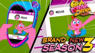 Selfie Obsession  BRAND NEW  Season 3  Eena Meena Deeka Official  Funny Cartoons for Kids [upl. by Malcom]