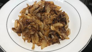 How To Make Caramelized Onions For Burgers and Sandwiches [upl. by Nashner131]