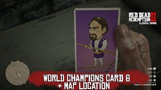 World Champions Cigarette Card 6  Walker ED Ewing  Red Dead Redemption II  Map Location [upl. by Ailati]