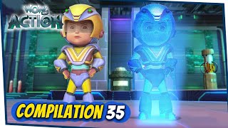 VIR The Robot Boy Cartoon In Hindi  Compilation 35  Hindi Cartoons for Kids  Wow Kidz Action [upl. by Adanar582]