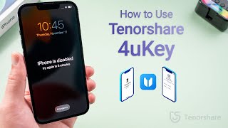 How to Unlock iPhone without Passcode using Tenorshare 4uKey If Forgot [upl. by Ardnuas]