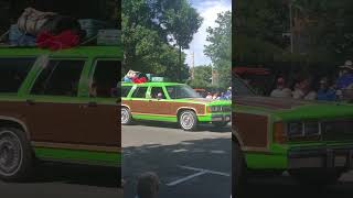 National Lampoons Vacation Wally World family Truckster replica 4th of July 2023 Greeley Co Parade [upl. by Mendez928]