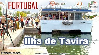 PRAIA DA ILHA DE TAVIRA ALGARVE  Portugal travel tour [upl. by Okikuy]