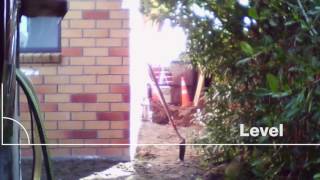 Timelapse of a house in New Zealand being lifted and relevelled using JOG [upl. by Xylina668]