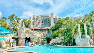 Hyatt Regency Grand Cypress Resort in Orlando Florida  Fantastic pool area March 2024 [upl. by Altaf]