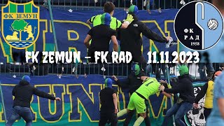 HooltrasTours  FK Zemun  FK Rad 11112023 Interrupted match [upl. by Murat]