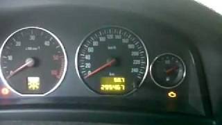 Opel Signum 22DTI cold start Winter 21 [upl. by Philipines]