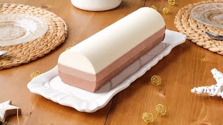 Bûche de Noël 3 chocolats [upl. by Ambrosio]