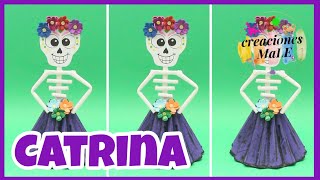 CATRINA  RECICLADA  DECORACIONES [upl. by Esinned746]