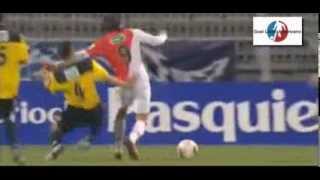 Lesion de Falcao Monaco vs Chasselay  22012014 Copa de Francia [upl. by Lahsram626]