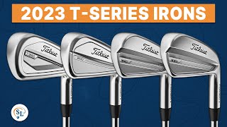 2023 Titleist TSeries Irons  T100 T150 T200 amp T350 Comparison [upl. by Orrin892]