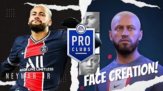 FIFA 23  NEYMAR JR Pro Clubs Face Creation [upl. by Blakeley]