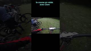 compétition de VTT enduro en relais competitionfyp paysage bikelife photography comeback mtb [upl. by Jayne]