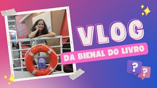 VLOG DA BIENAL DO LIVRO 2022 [upl. by Juakn]