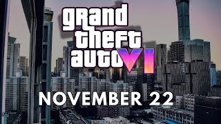 GTA 6 Is November 22nd the Day  Grand Theft Auto VI Updates [upl. by Trebled]