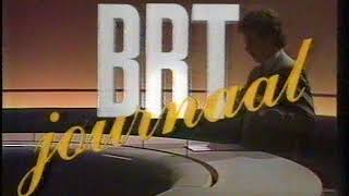 BRTjournaal 16081987 Johan Op de Beeck  Coda amp closedown TV1 [upl. by Anyrb706]