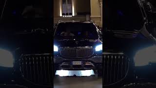 Maybach gls600 Part 10 maybach gls maybach maybach s class bouncing car mercedes [upl. by Lecirg]