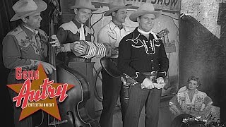 Gene Autry amp the Cass County Boys  Back in the Saddle Again from Wagon Team 1952 [upl. by Eelanaj]