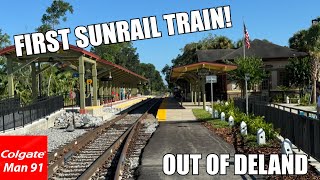 DeLand SunRail Opening Day [upl. by Nhguavahs7]