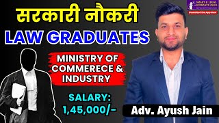 Best Job for Freshers Law Graduates  Govt Post  CTIL  Smart amp Legal Guidance [upl. by Puett]