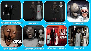 Granny Chapter 1 2 3 45 Death ending  Granny Mr Meat  Rod ice cream Evil Nun Death Ending [upl. by Jo-Anne]