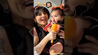 CAZZU LLORA HACE CANTAR A SU HIJA INTI POR PRIMERA VEZ CON SOLO 1 AÑO Y NODAL NO ESTÁ Y PASÓ ESTO 😱 [upl. by Seyer]