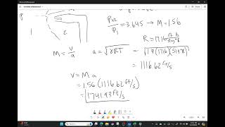 Example Compressible vs Bernoulli SI units [upl. by Kirat]