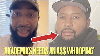 Mysonne GOES OFF On DJ Akademiks For REFUSING To APOLOGIZE To Erykah Badu amp Telling Him To PULL UP [upl. by Gardia20]