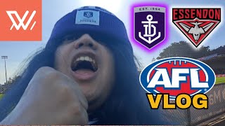 WERE INTO THE SEMIFINALS  AFLW VLOG  Fremantle v Essendon  Elimination Final 2024 [upl. by Lurleen]