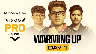 iQOO Pro Scrims  Warming up for iQOO India League 2024 LAN  Practice matches [upl. by Spector]