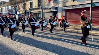 Pride of Ballinran  Kilkeel Remembrance Sunday Parade 2024 [upl. by Sairacaz]