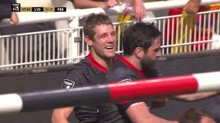 Lyon vs Perpignan  Full match Rugby  France Top 14 [upl. by Doralin]