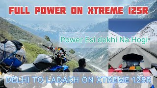 DELHI TO LADAKH RIDE On Hero Xtreme 125R Itni Achi Performance Maza Ah Gya viral youtube travel [upl. by Pani647]