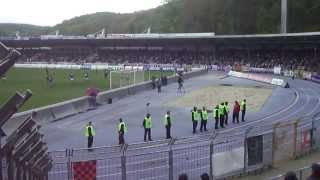 Erzgebirge Aue vs FC Ingolstadt 01 quotFaninvasion aus Ingolstadtquot Langeweile im Profifußball [upl. by Kam]