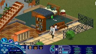 Windows 98 PCem86Box Gaming The Sims 2000 [upl. by Ashlie63]