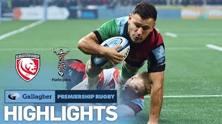 Gloucester v Harlequins  HIGHLIGHTS  Late Scoring in Close Game  Premiership 202122 [upl. by Irpac297]