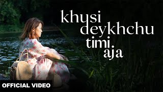 Khusi Deykhchu Timi Aja  The Edge Band Official Music Video [upl. by Anneh481]