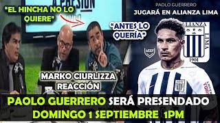 NO QUIEREN A GUERRERO MR PEET Y RECCIONES POR LA PRESENTACIÓN DE PAOLO GUERRERO A ALIANZA LIMA [upl. by Enialehs]