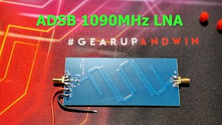 ADSB 1090MHz Bandpass Filter with 20db LNA for SDR Receiver Overview by Technology Master [upl. by Oswell111]